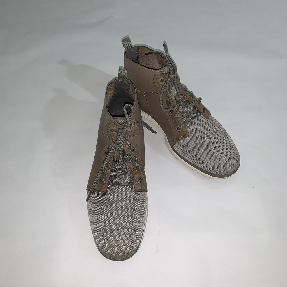Timberland Boots Womens Size 7.5 Brown Leather Chukka Ankle Sensorflex A1JEM